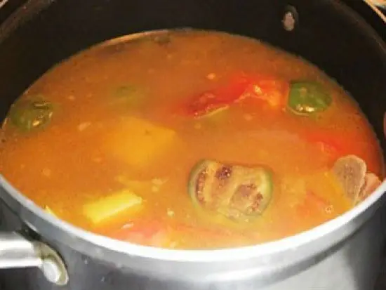 Canh cà bát sườn non ngon cơm ngày lạnh 8
