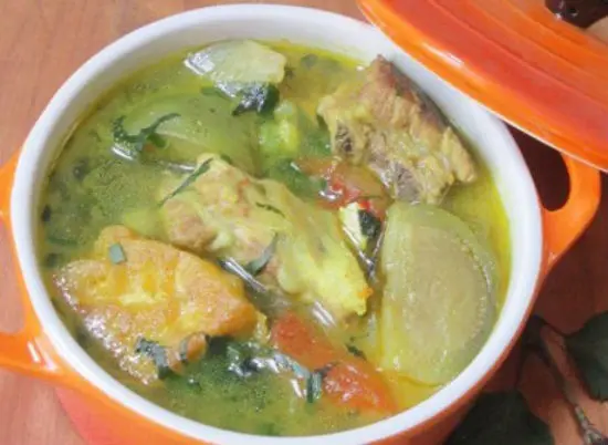 Canh cà bát sườn non ngon cơm ngày lạnh 9