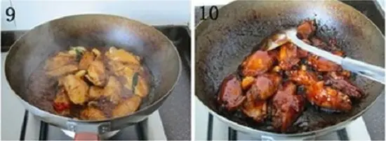 cánh gà om húng quế cách làm 2