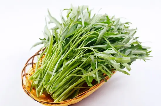 canh hến nấu rau muống nhặt rau muống