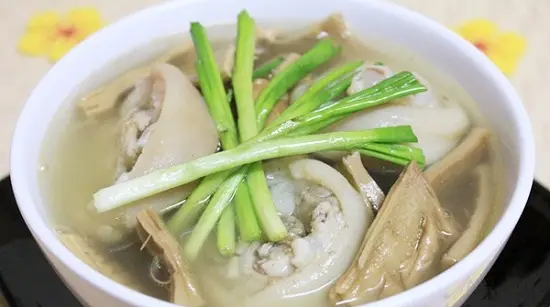 cách làm canh măng móng giò 6