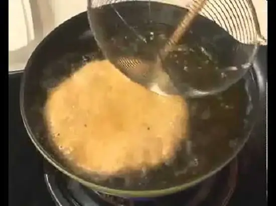 chiên lại chả cá
