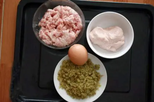 nguyên liệu - cách làm chả cốm
