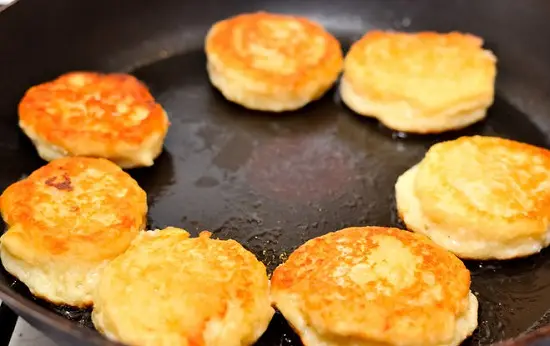 chiên chả đậu nành