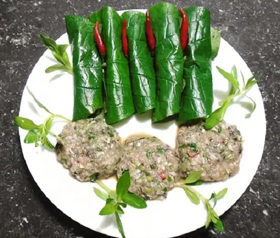 chả ếch chiên cách làm 2