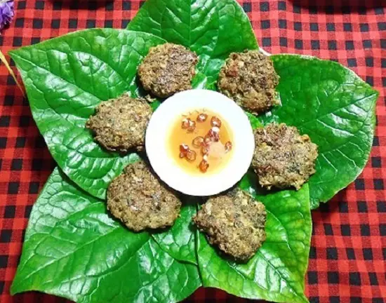 chả ếch chiên thành phẩm