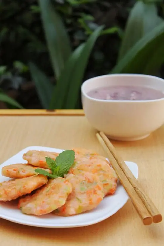 chả tôm thơm ngon đúng điệu