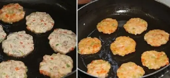 chiên chả tôm