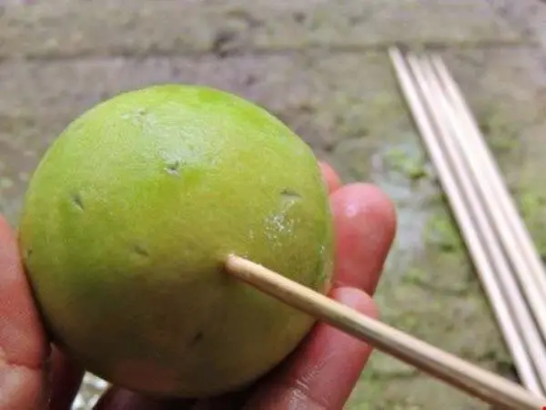 châm chanh - cách làm chanh muối