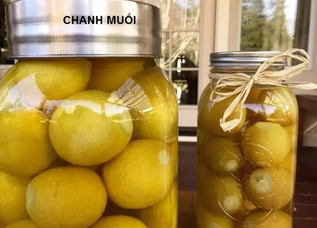 cách làm chanh muối với đường phèn