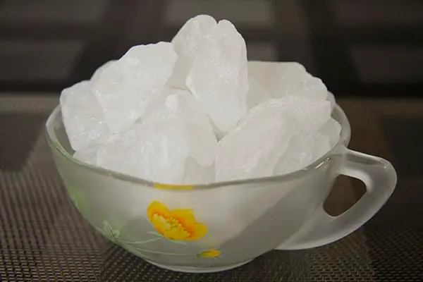 đường phèn - cách làm chanh muối