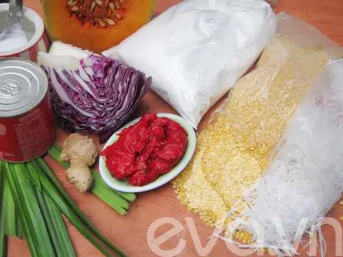 Cách làm chè trôi nước ngũ sắc cho ngày Rằm