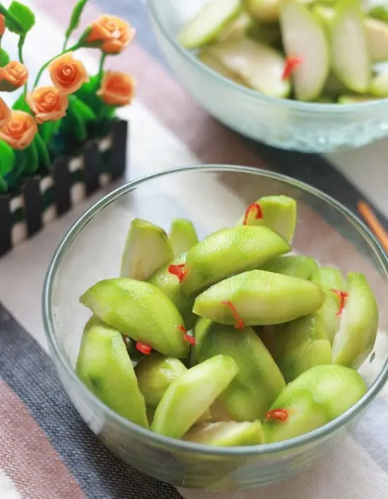 làm cóc ngâm chua ngọt thành phẩm