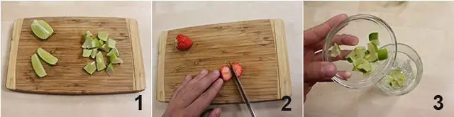 Cách làm cocktail caipiroska dâu tây giải nhiệt mùa hè 2
