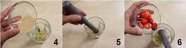 Cách làm cocktail caipiroska dâu tây giải nhiệt mùa hè 3