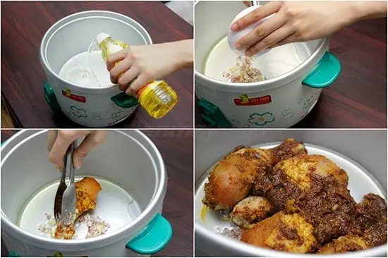 cơm cà ri gà cách làm 1