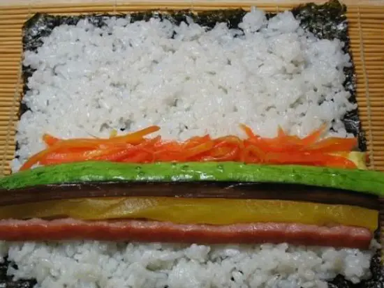 cuộn kimbap - cách làm kimbap