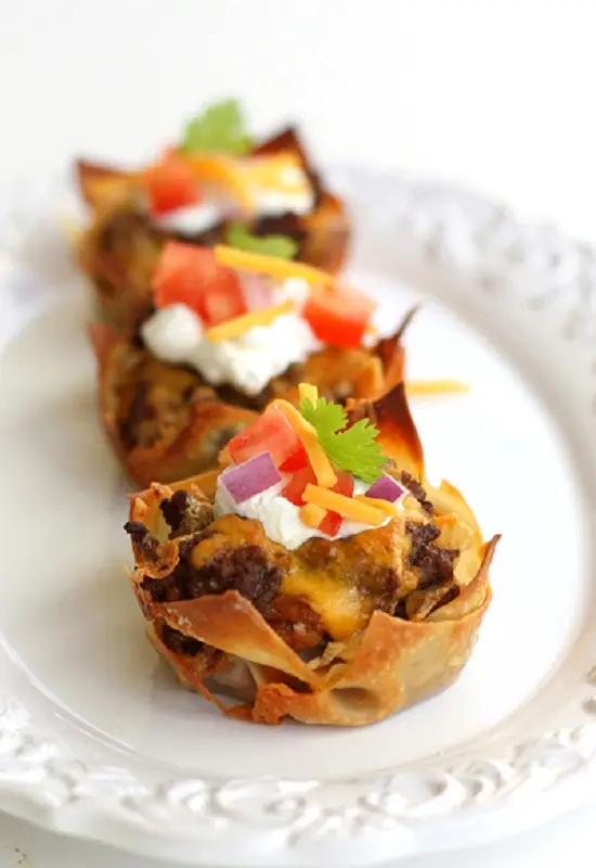 cách làm cupcake taco 5