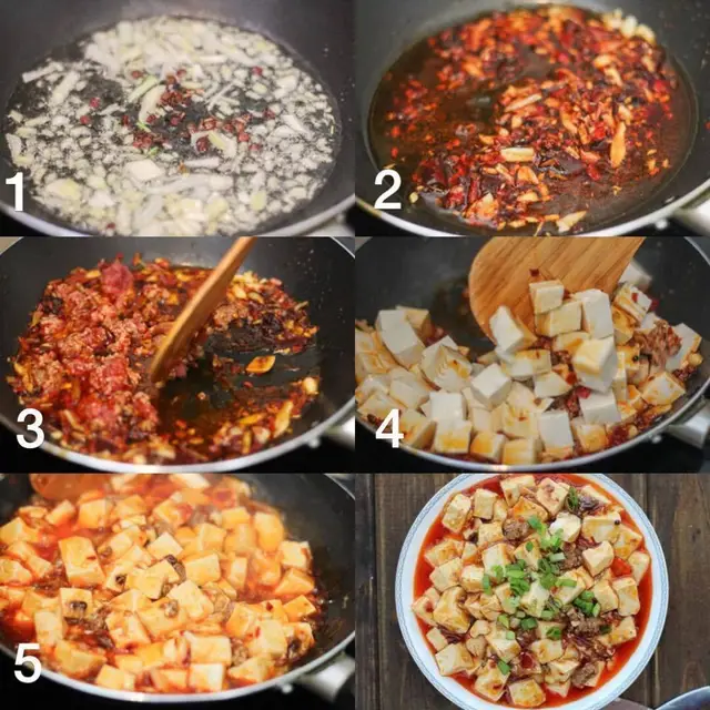 Cách làm đậu phụ tứ xuyên