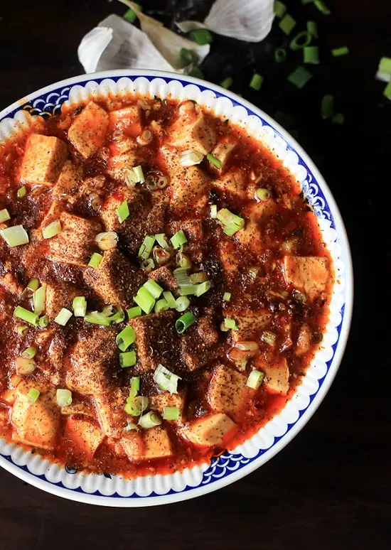 Cách làm đậu phụ Tứ Xuyên lạ miệng 4