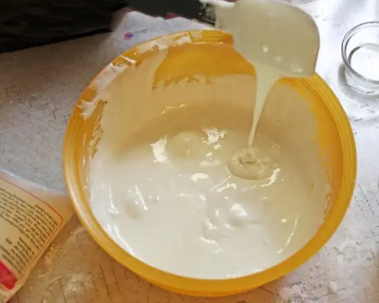 kẹo đã tan chảy