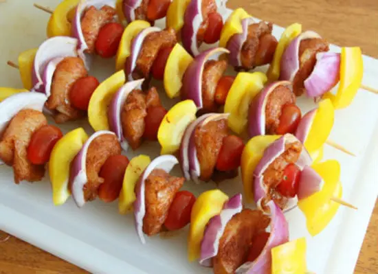 Gà nướng Kebabs món ngon cho những bữa tiệc nướng 8