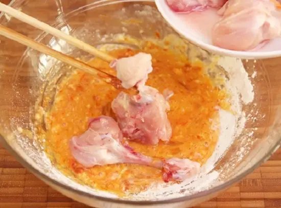cách làm cánh gà sốt tương ớt 3