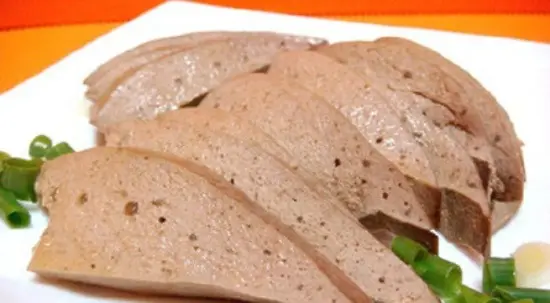 Các bước thực hiện món gan heo trộn 1