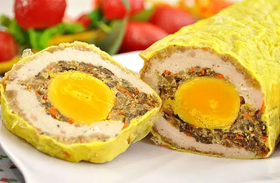 Cách làm giò quả đào đơn giản