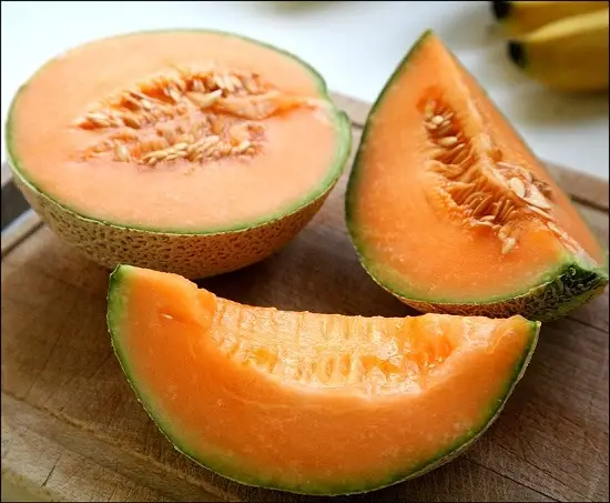 dưa vàng chín thơm