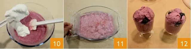 Cách làm kem hoa quả 5