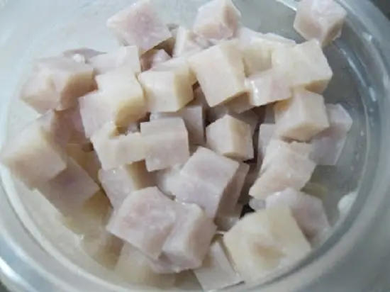khoai môn chín
