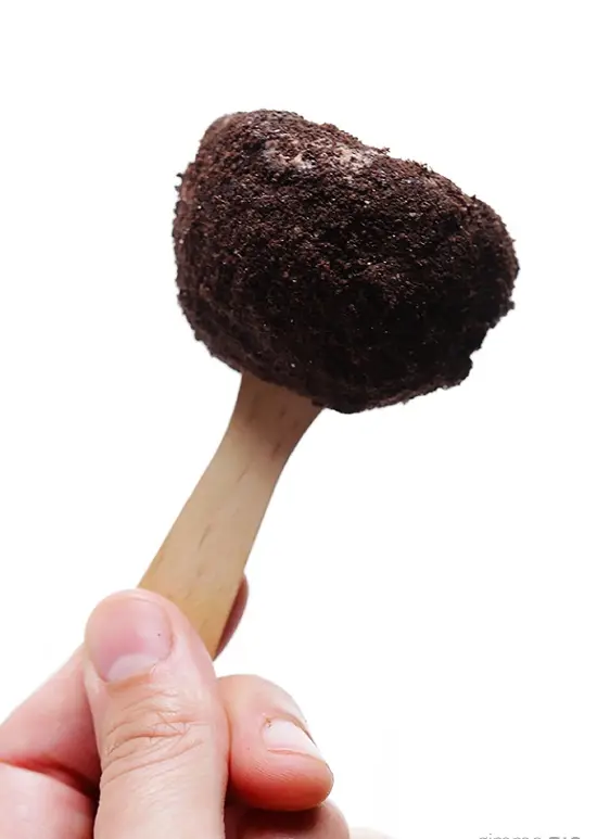 Cách làm kem oreo nấm 3