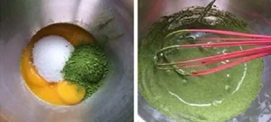 cách làm kem trà xanh thanh mát 2