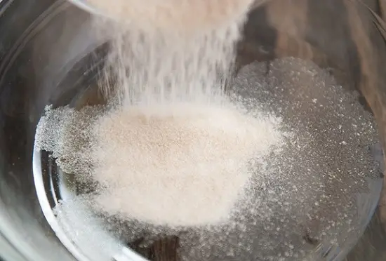 kẹo marshmallow rắc gelatin