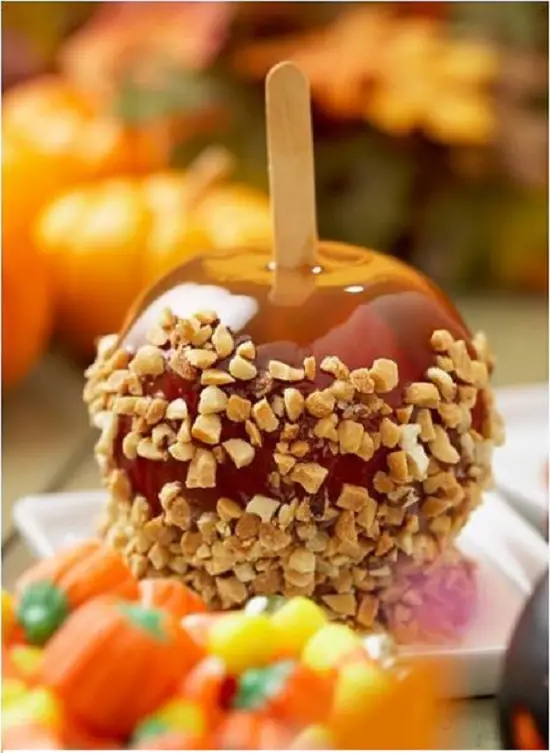 kẹo táo độc caramel độc đáo