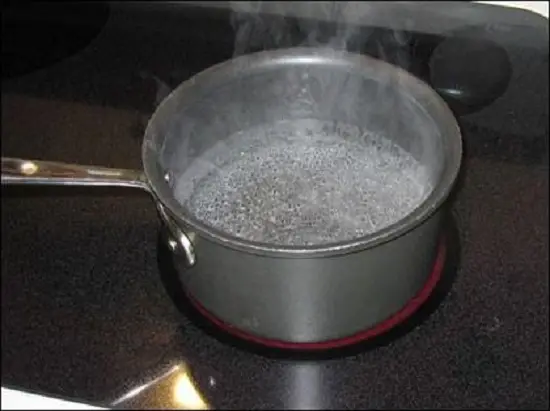 đun nước sôi