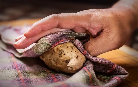 Cách làm khoai lang nướng bằng lò nướng bánh 5