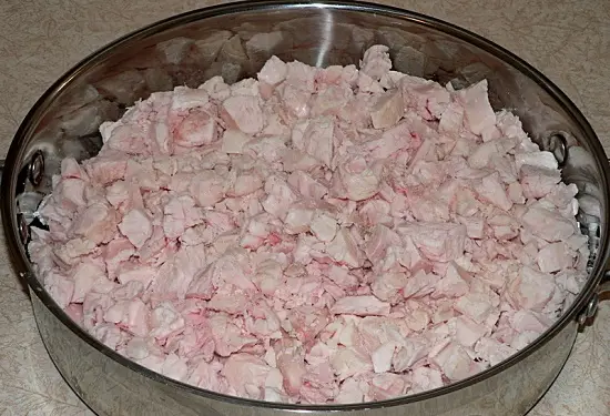 Cách làm khoai tây chiên mỡ bò trộn phô mai 4