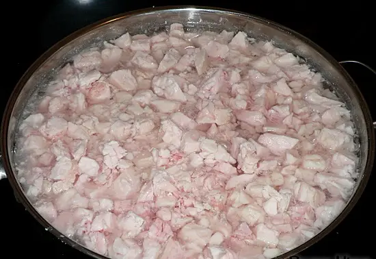 Cách làm khoai tây chiên mỡ bò trộn phô mai 5