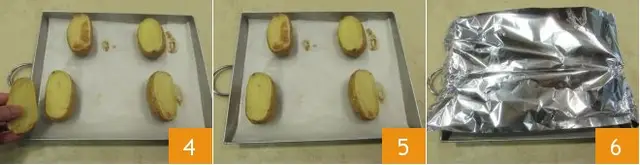 Cách làm khoai tây nướng nhồi thịt pho mai ngon tuyệt 3