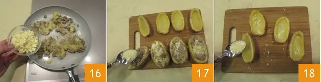 Cách làm khoai tây nướng nhồi thịt pho mai ngon tuyệt 7