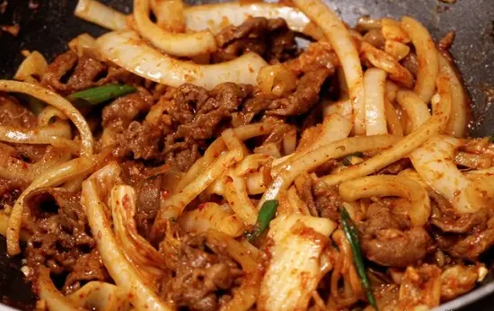 Cách làm kim chi chiên với đậu phụ 6
