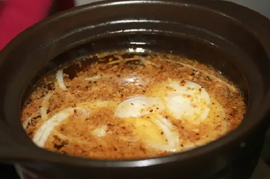 lẩu bò nhúng dấm nấu lẩu