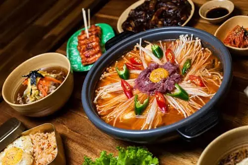 cách làm Lẩu kim chi cay cay