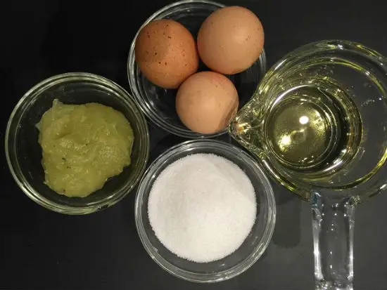 Nguyên liệu làm matcha cookies