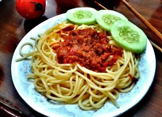 Cách làm mì Ý sốt cà chua