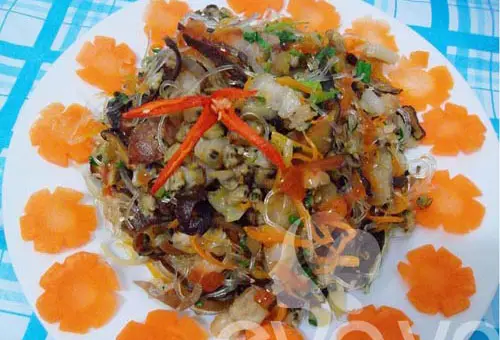 Cách làm miến xào hến thơm ngon