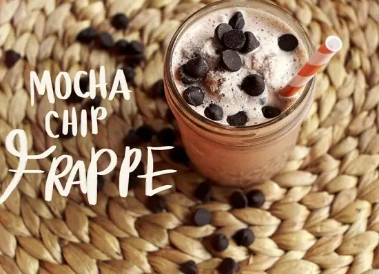 cách làm mocha chip frappe mát lạnh