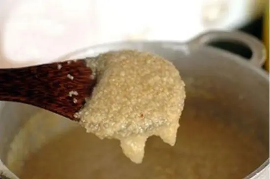 cháo kê đặc sánh